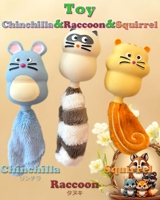 ☆Chinchilla&Raccoon&Squirrel☆
