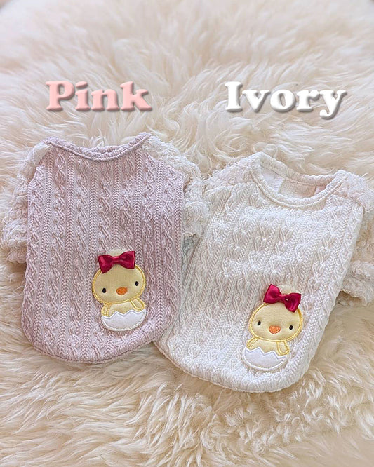 ☆Cable knit Piyo☆