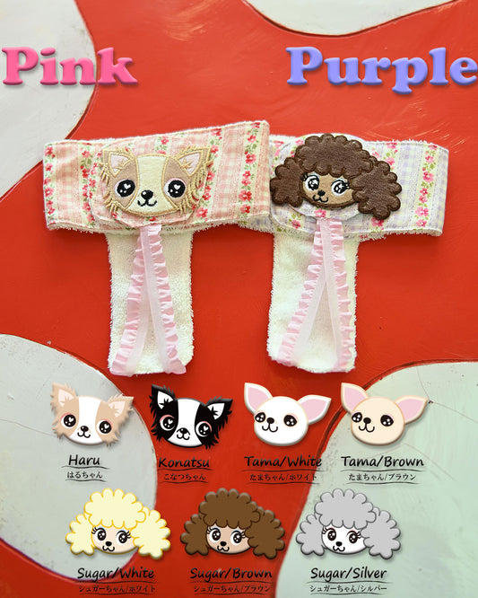 ☆お花チェック マナーパンツ(女の子用)☆