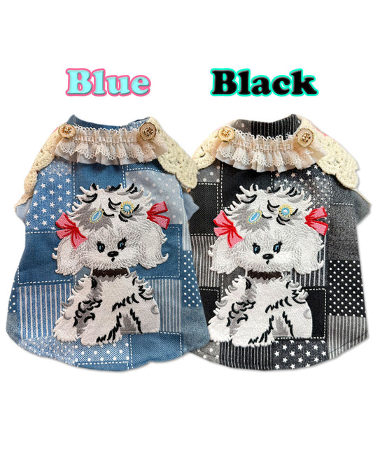 ☆パッチワーク デニムシャツ☆