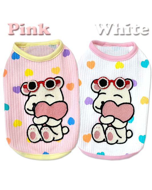 ☆Sunglasses Bear T-shirt☆