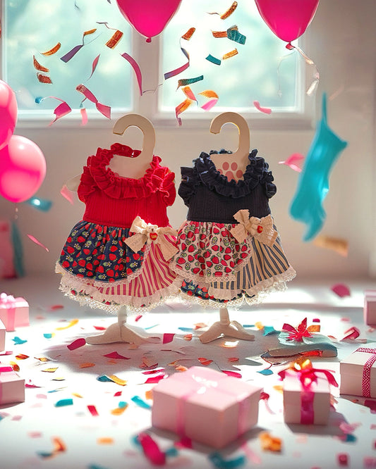 予約受付中☆ストライプいちごOP☆