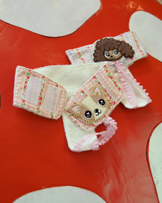 ☆お花チェック マナーパンツ(女の子用)☆