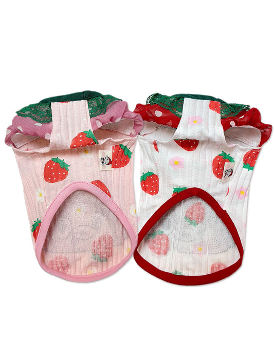 ☆いちご うさぎ Tシャツ☆