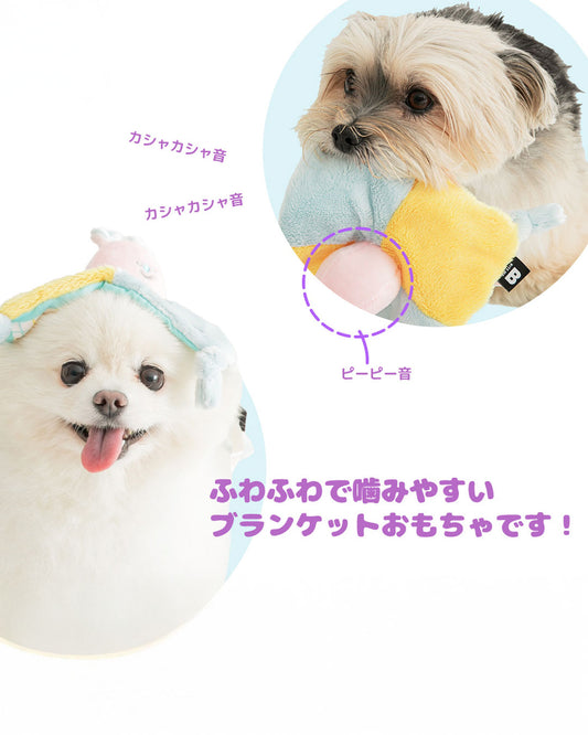 ☆カシャカシャブランケットおもちゃ☆