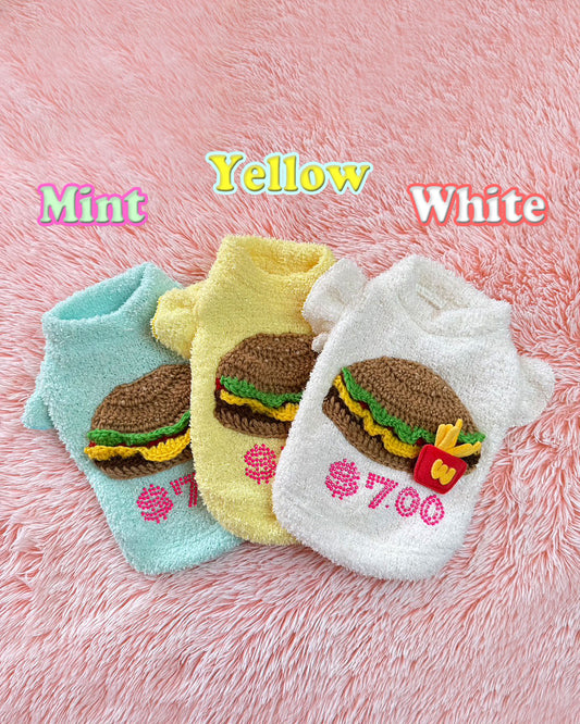 ☆ハンバーガーセーター☆