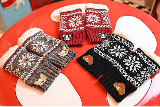 ☆ノルディック柄 ハンドウォーマー☆