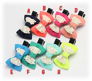 ☆ネオンレースリボン☆