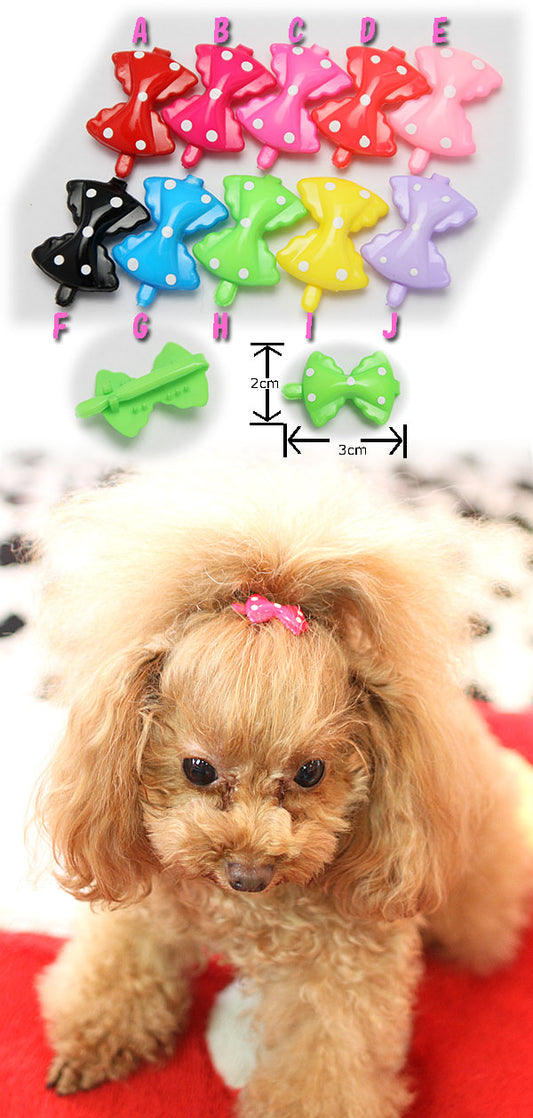 ☆水玉rbbonclip☆