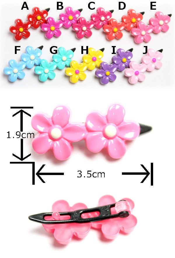 ☆Twin flower clip☆