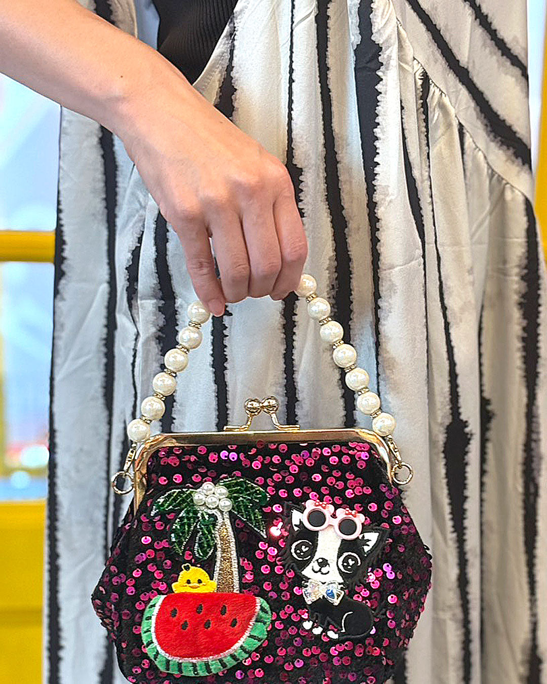 ☆2WAYガマ口 スパンコールBag☆