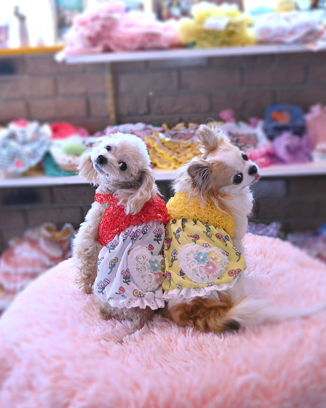 予約受付中☆お花ハート ワンピース☆