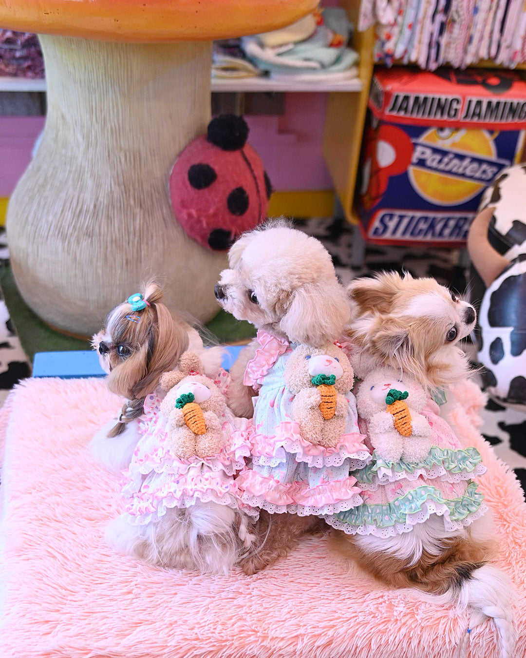 予約受付中 ☆チェリーうさぎ ワンピース☆