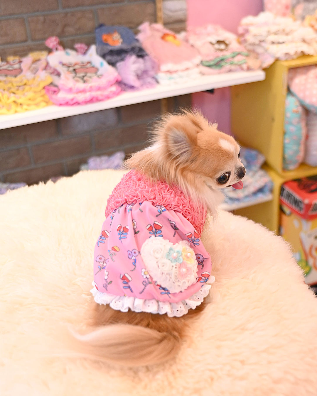 予約受付中☆お花ハート ワンピース☆