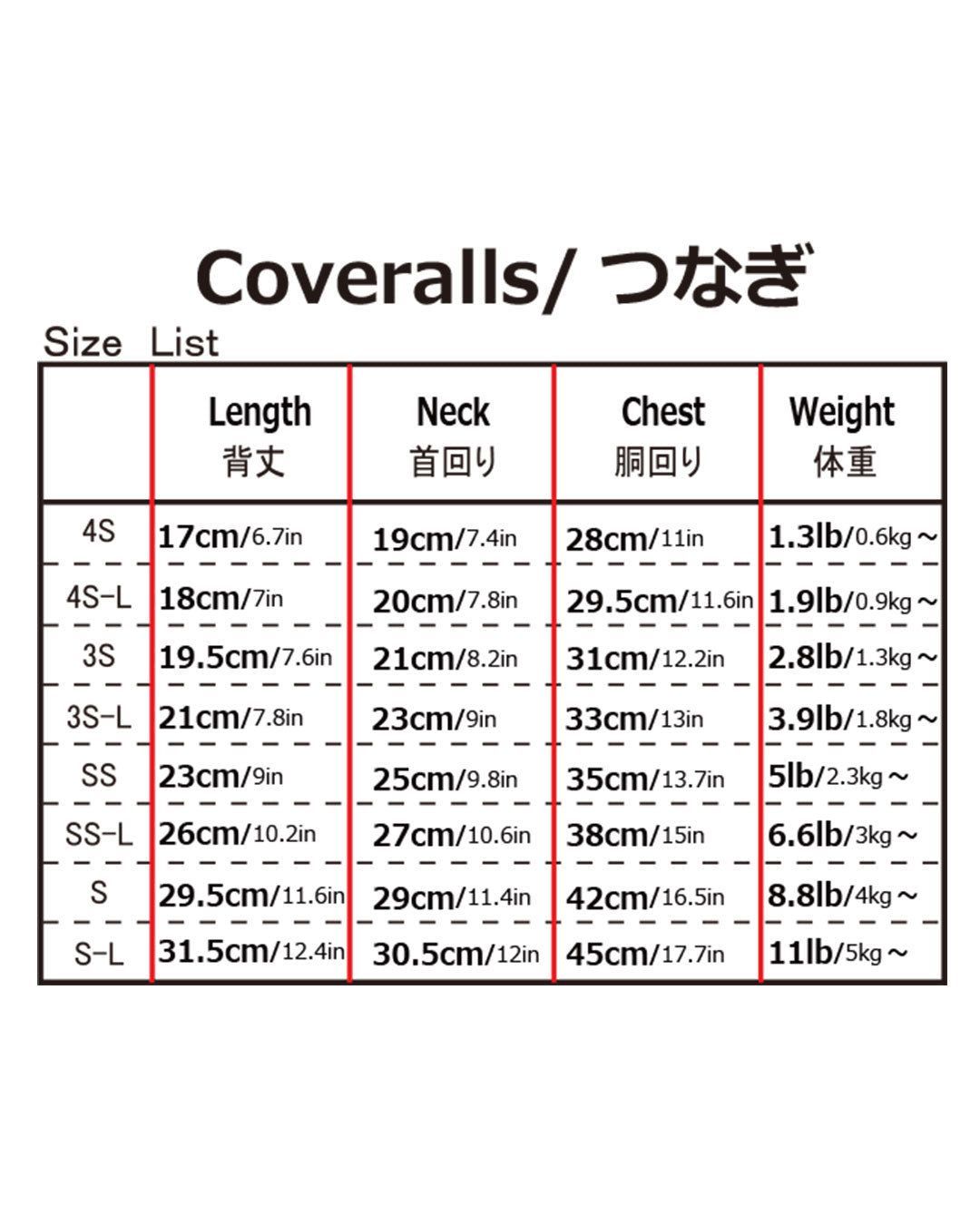 予約受付中☆シュガーちゃん つなぎ☆