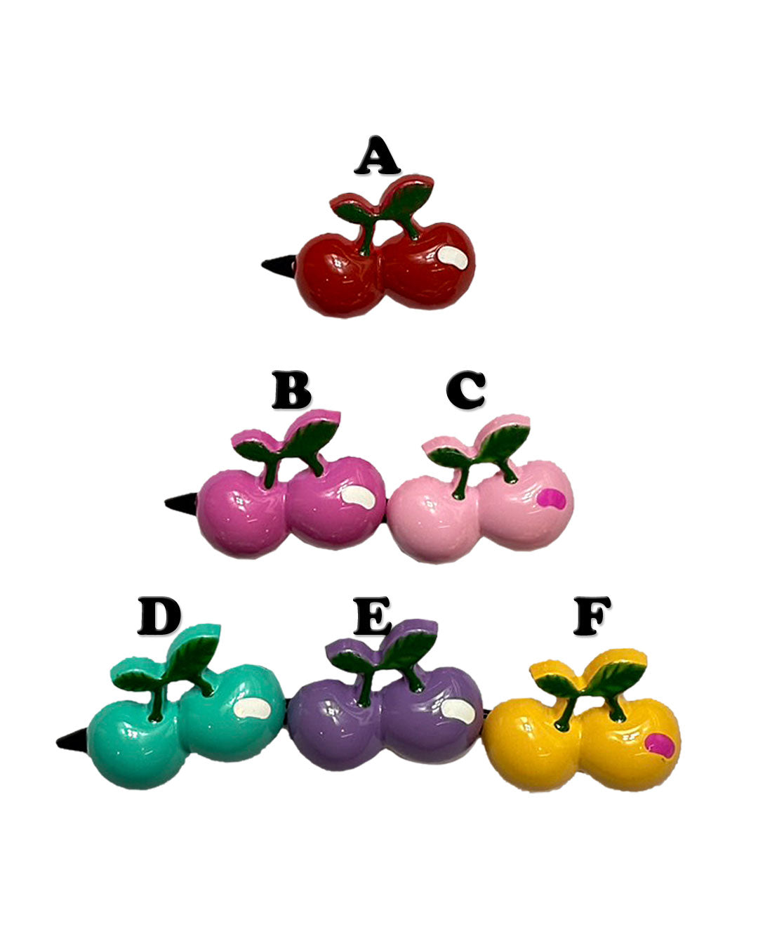 ☆カラフルチェリー バレッタ☆ – J&Kanimals