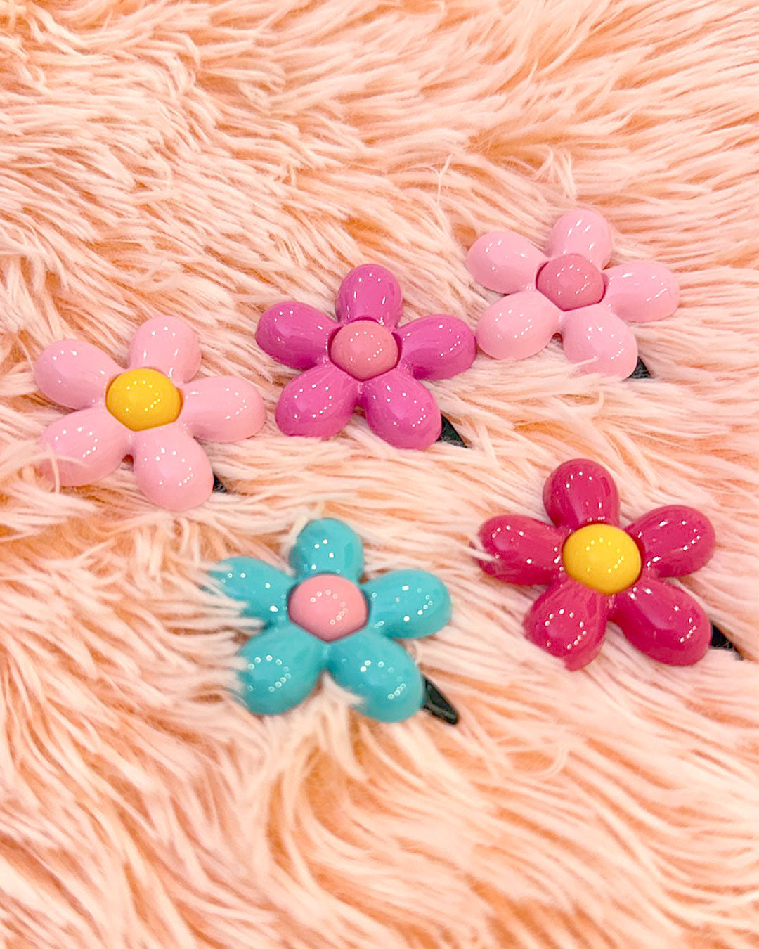 miiko ginta ④⑦ imac花フラワー花束 べっ甲っぽいバレッタ miiko ginta ④⑦ imac花フラワー花束 べっ甲っぽいバレッタ ⑦