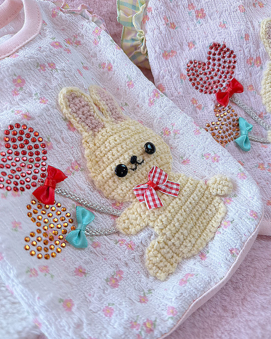 予約受付中☆小花うさぎTシャツ☆