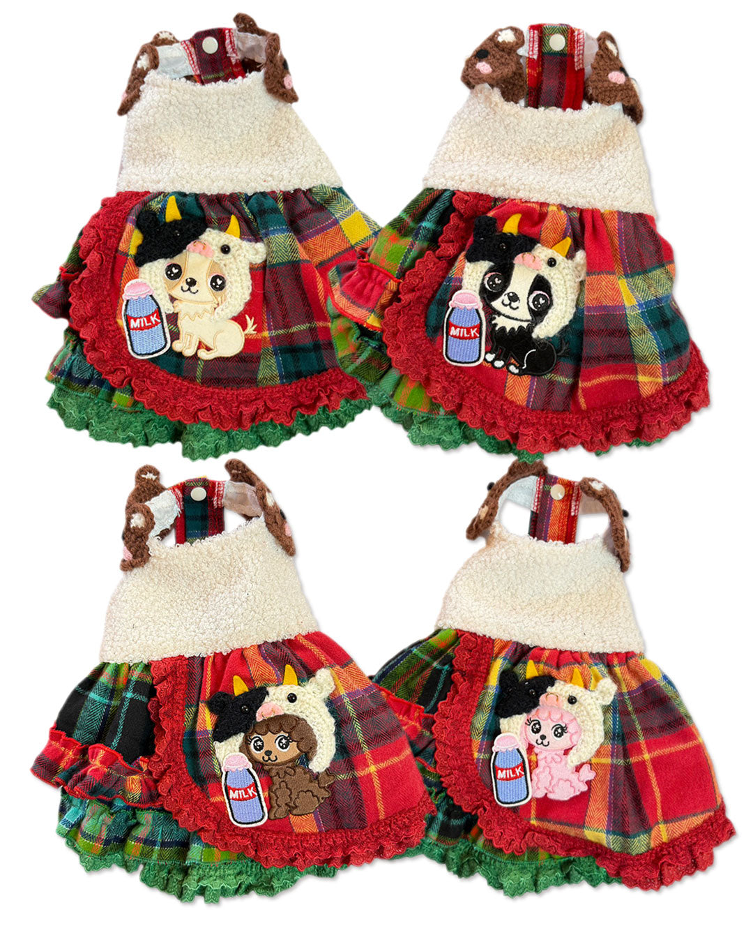 Ｊ＆Ｋanimals　はるちゃん　限定ワンピース　完売品　３ＳーＬ ☆モーモーくまさん ワンピース☆ – J&Kanimals