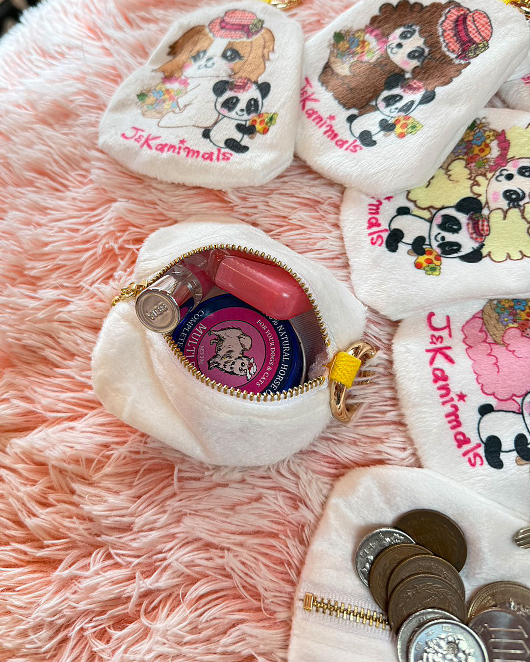 ☆ふわもこミニポーチ☆ – J&Kanimals