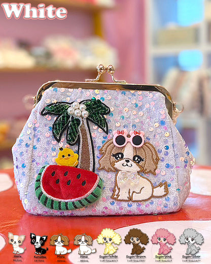 ☆2WAYガマ口 スパンコールBag☆