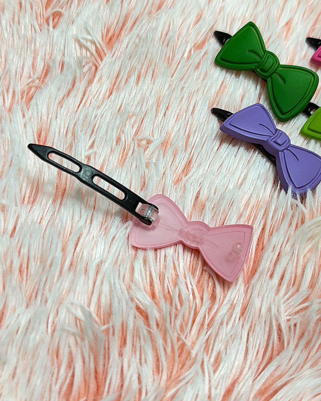☆カラフルリボン バレッタ☆