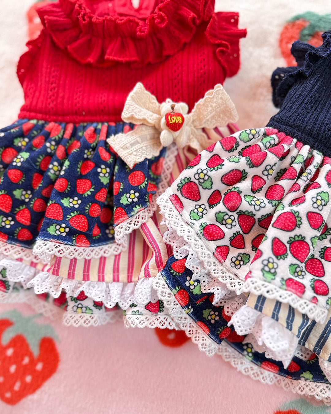 いちご柄カップインフリルプルオーバー＋いちご柄ショートパンツ セット Amazon | [ジェラート ピケ] いちご柄ショートパンツ PWCP251285