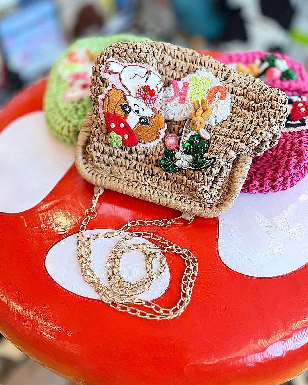 Now accepting reservations ☆2-way basket shoulder bag☆