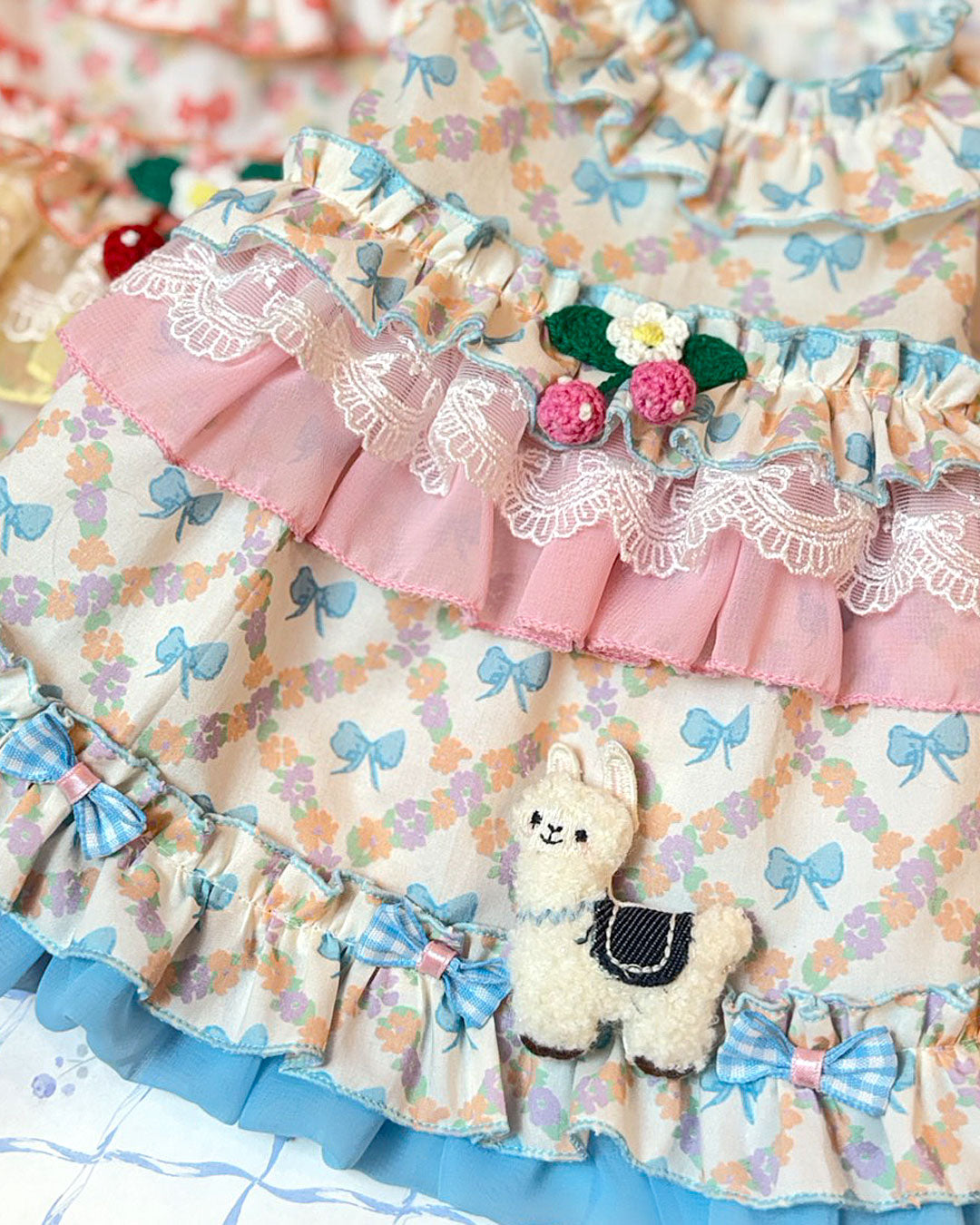 予約受付中☆リボン ティアードOP☆