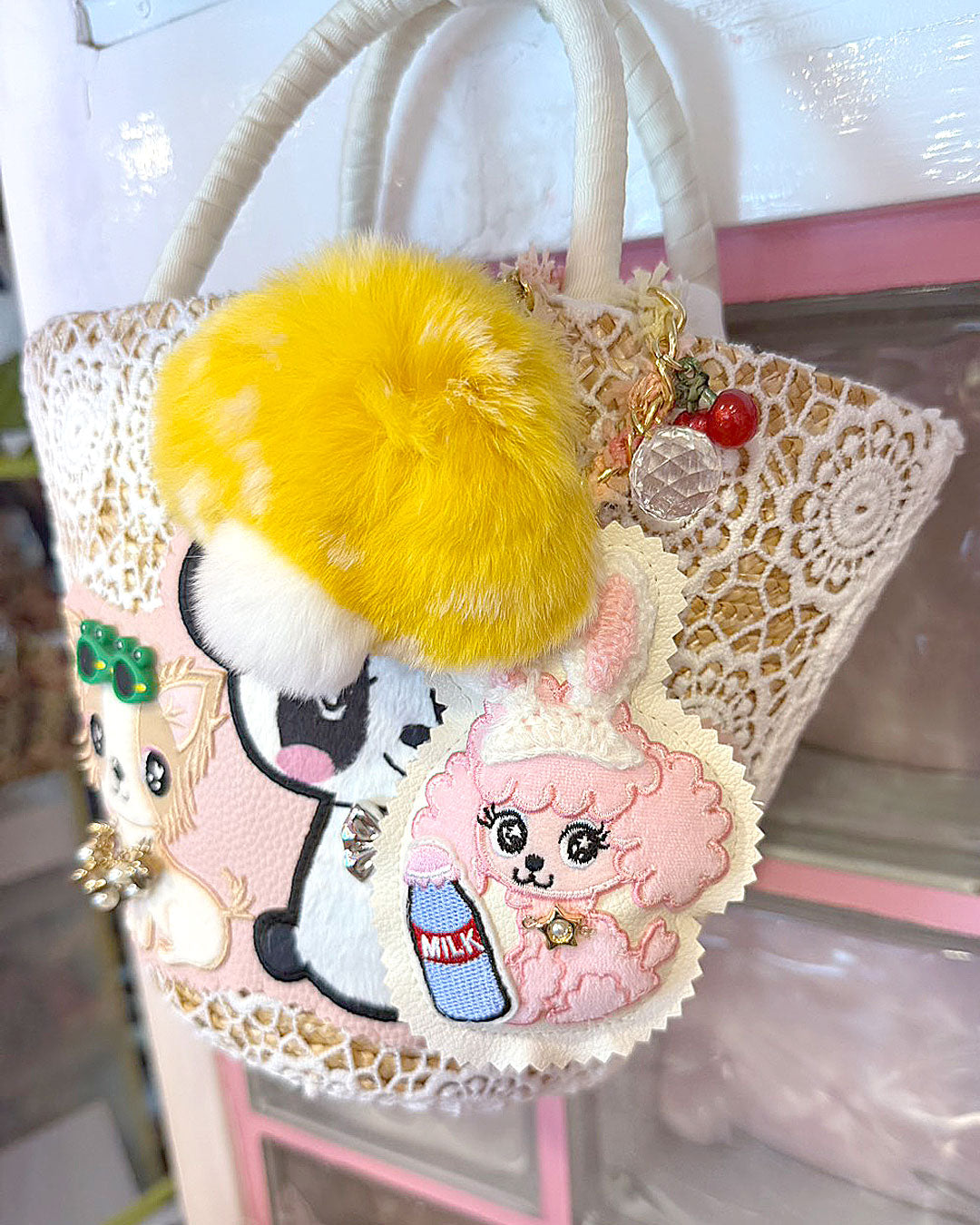 ☆ふわふわきのこチャーム☆