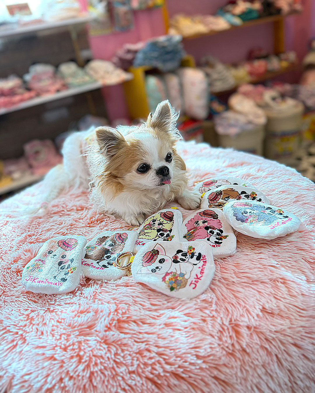 ☆ふわもこミニポーチ☆