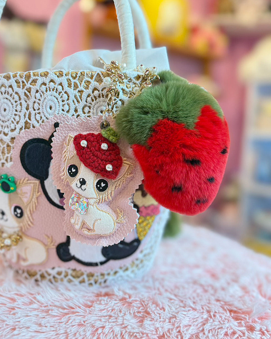 ☆キャラクターいちご チャーム ☆