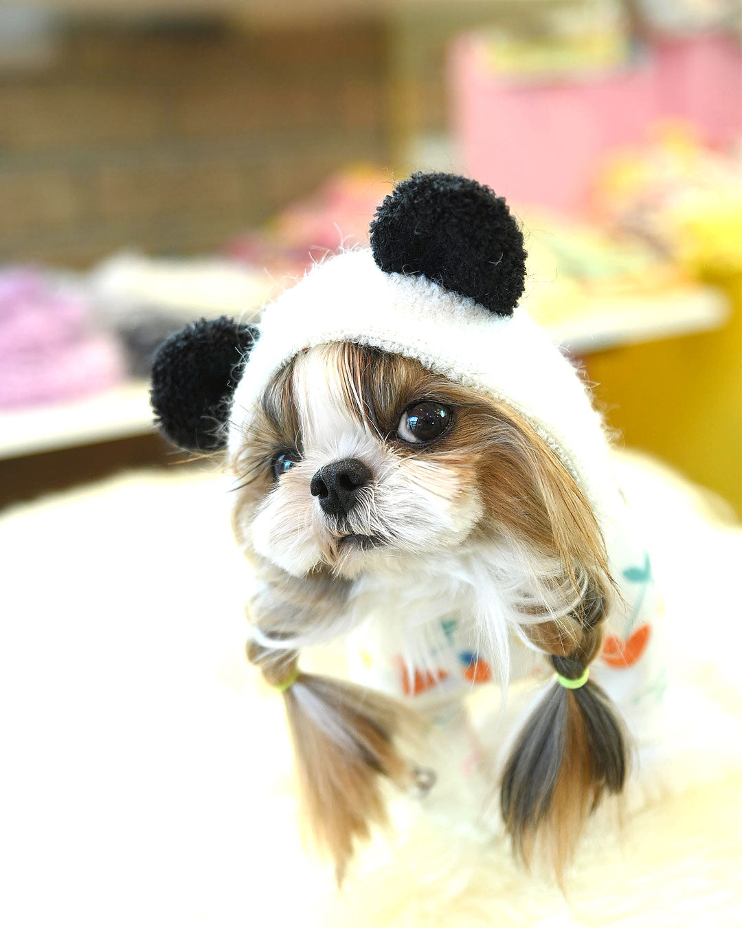 PUTUMAYO 半袖 リベンジパンダパーカー フーディー Y2K ゴスロリ